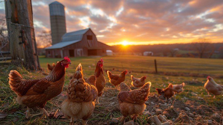 Find the Freshest Live Chickens for Sale Near Me at Hilltop Poultry Farm